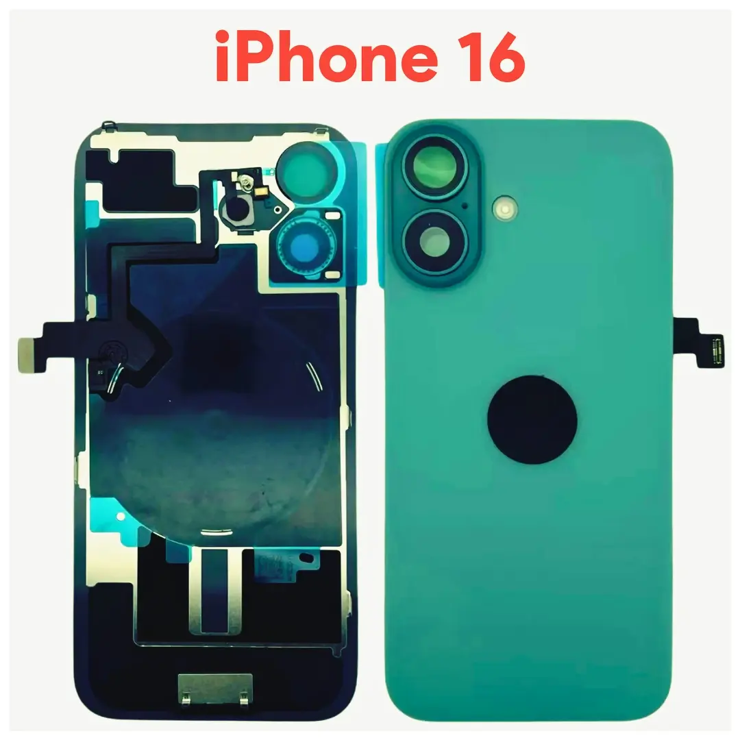 Back Glass iPhone 16 Plus with NFC Green